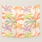 Palm Grove Repeat Pattern Wall Tapestry Gallery Image 4