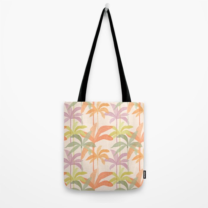 Palm Grove Repeat Pattern Tote Bag Gallery Image 2