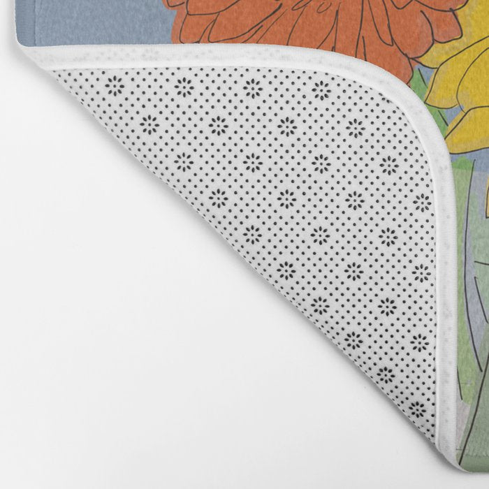 Flowers 26 Bath Mat Gallery Image 2
