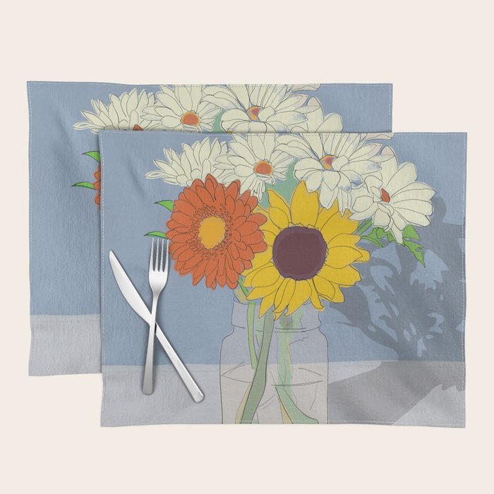 Flowers 26 Placemat Gallery Image 1