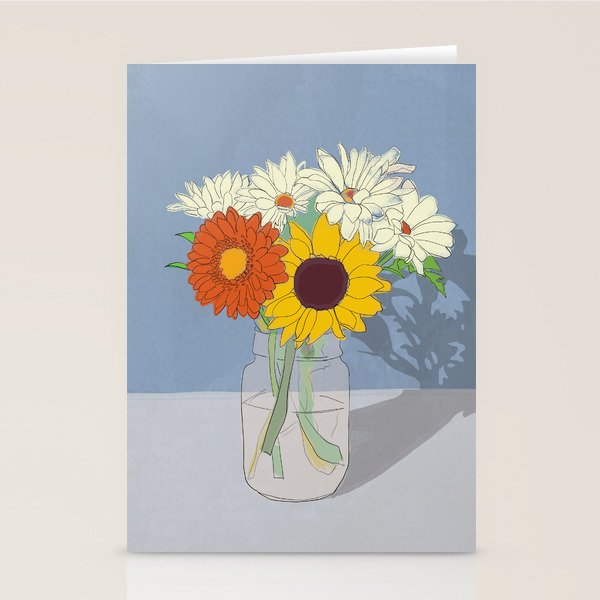 Flowers 26 Stationery Card Gallery Image 1