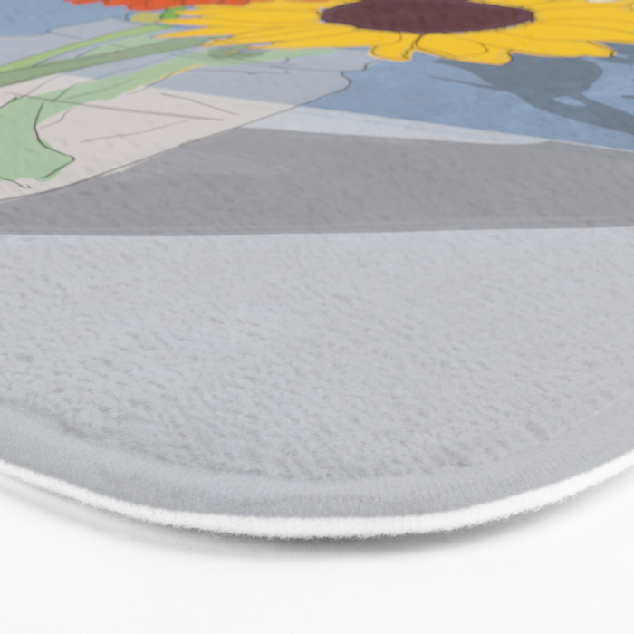 Flowers 26 Bath Mat Gallery Image 3