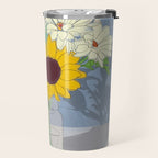 Flowers 26 Travel Mug Gallery Image 2