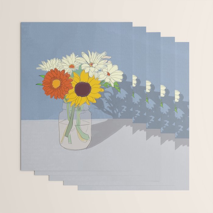 Flowers 26 Wrapping Paper Gallery Image 3