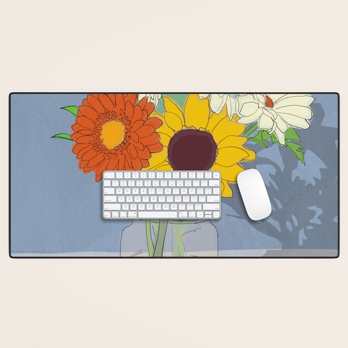Flowers 26 Desk Mat Gallery Image 1