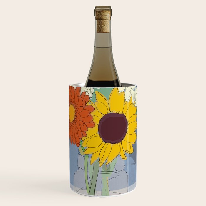 Flowers 26 Wine Chiller Gallery Image 1