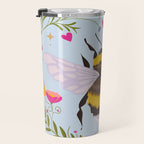 Bumblebee Garden Travel Mug Gallery Image 3