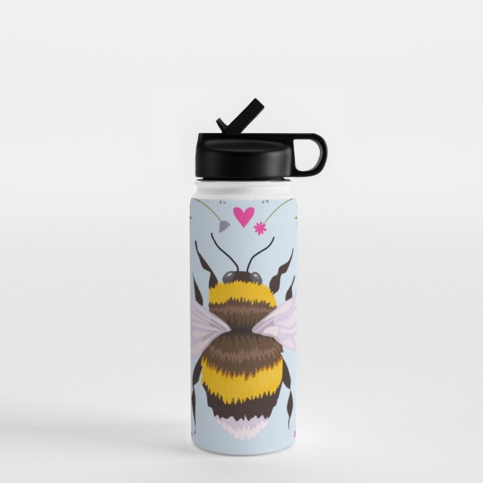Bumblebee Garden Water Bottle Gallery Image 1