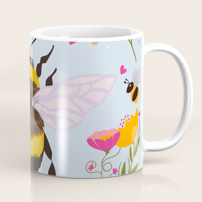 Bumblebee Garden Coffee Mug Gallery Image 1