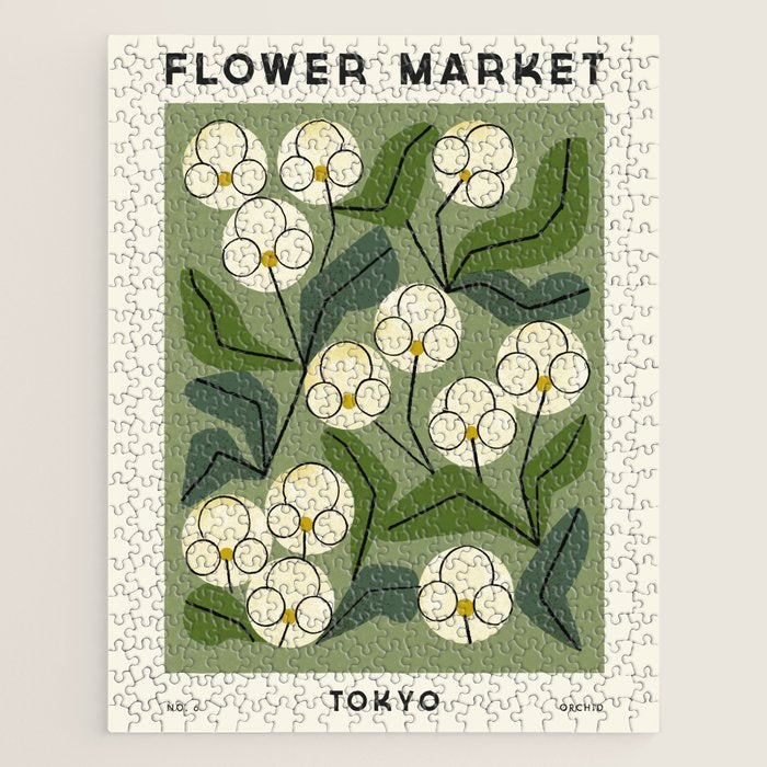 Flower Market No. 6 Jigsaw Puzzle Gallery Image 1
