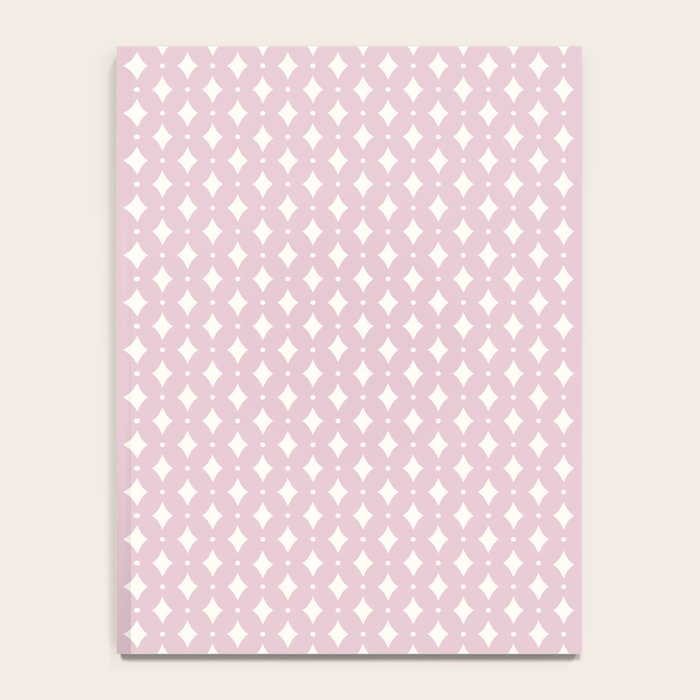 Vintage Stars XII Blush Pink Notebook Gallery Image 4