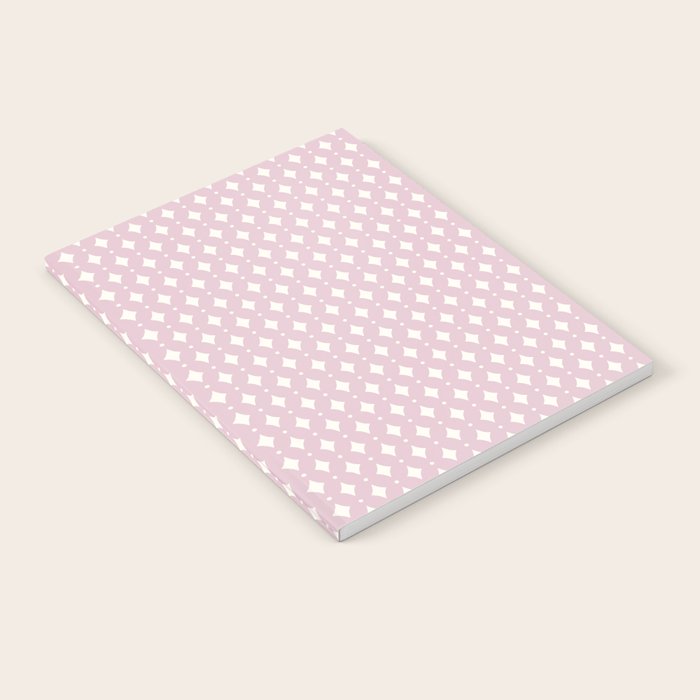 Vintage Stars XII Blush Pink Notebook Gallery Image 2