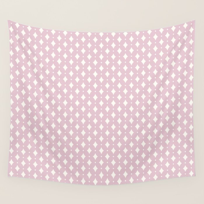 Vintage Stars XII Blush Pink Wall Tapestry Gallery Image 4