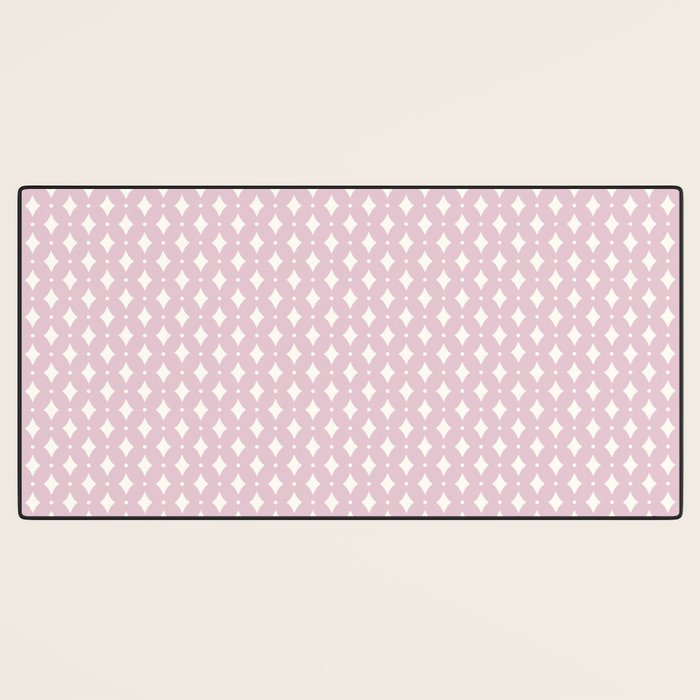 Vintage Stars XII Blush Pink Desk Mat Gallery Image 3