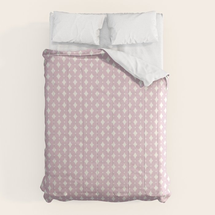 Vintage Stars XII Blush Pink Comforter Gallery Image 6