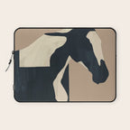 Abstract Minimal Horse 8 Laptop Sleeve Gallery Image 1