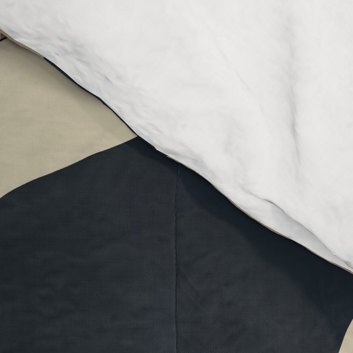 Abstract Minimal Horse 8 Comforter Gallery Image 4