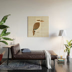 Whimsy Laughing Kookaburra Wood Wall Art Gallery Image 2
