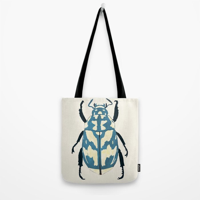 Blue beetle insect Tote Bag Gallery Image 2