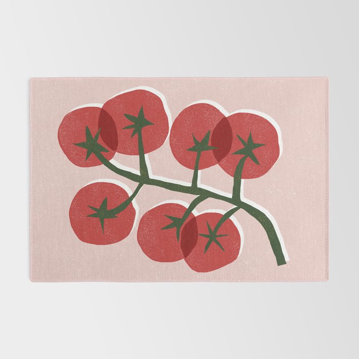 Tomatoes On A Branch Rug Gallery Image 2