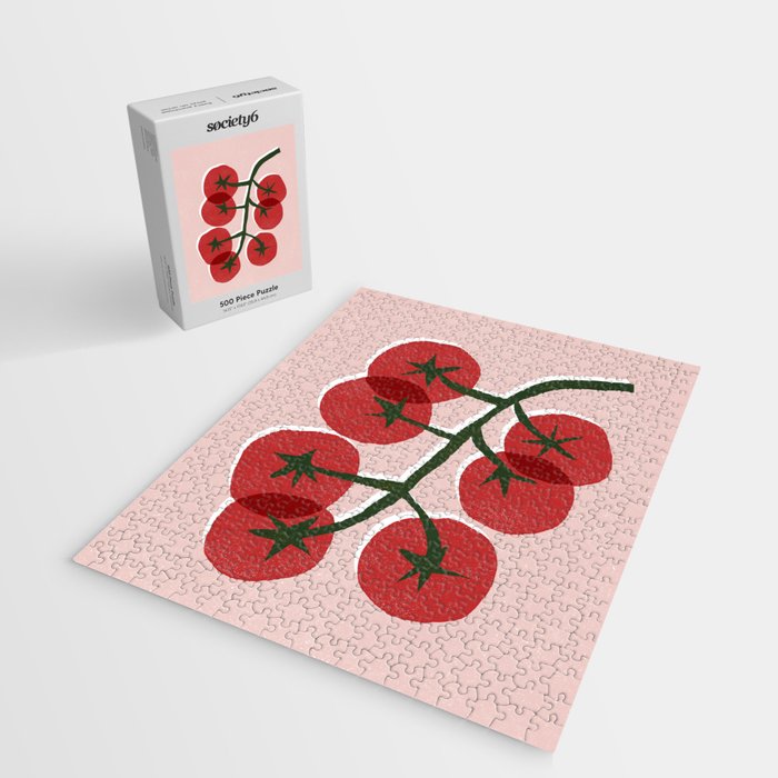 Tomatoes On A Branch Jigsaw Puzzle Gallery Image 2