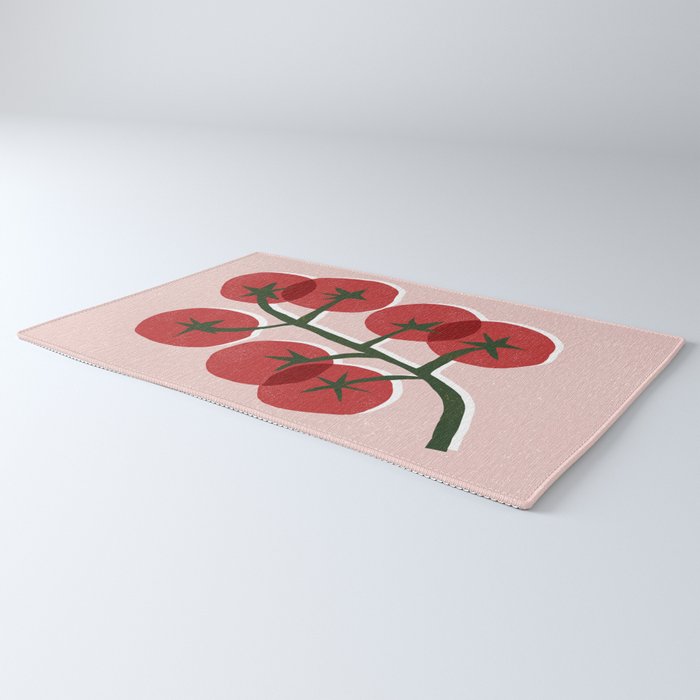 Tomatoes On A Branch Rug Gallery Image 3
