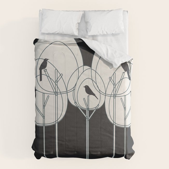 Song from the Branches 1 Comforter Gallery Image 1