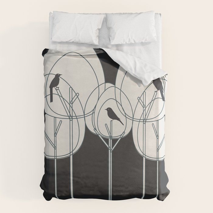 Song from the Branches 1 Duvet Cover Gallery Image 6