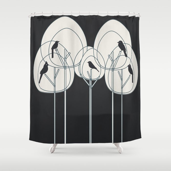 Song from the Branches 1 Shower Curtain Gallery Image 1