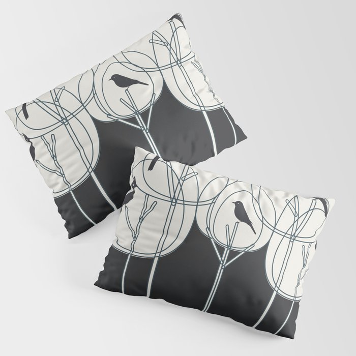 Song from the Branches 1 Pillow Sham Gallery Image 3
