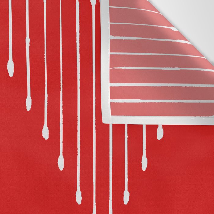 Geo (Red) Wall Tapestry Gallery Image 3