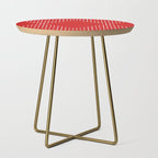Geo (Red) Side Table Gallery Image 1