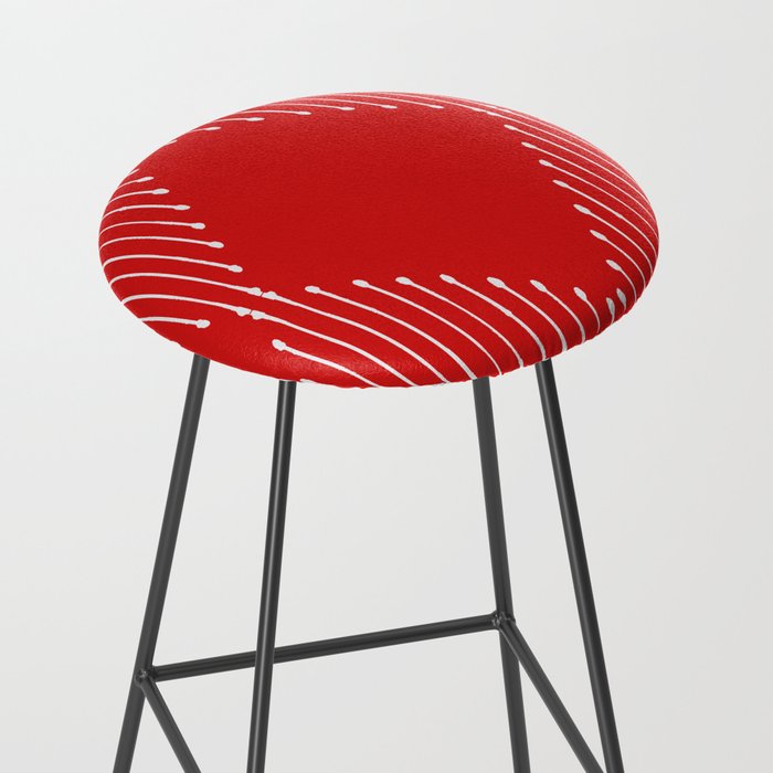 Geo (Red) Stool Gallery Image 2