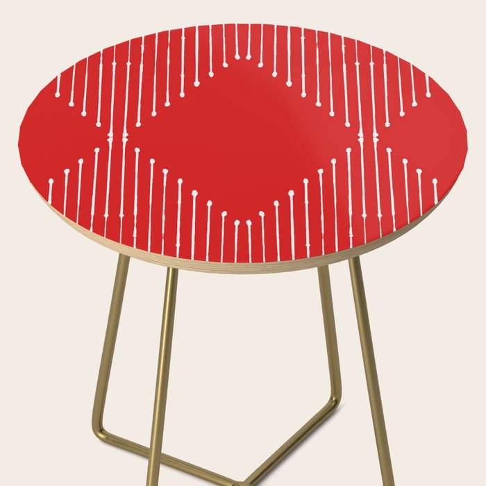 Geo (Red) Side Table Gallery Image 2