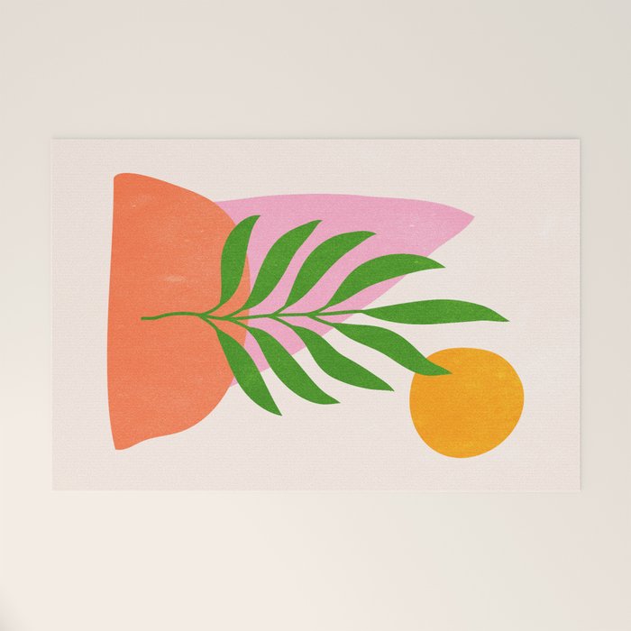 Autumn Bloom II Welcome Mat Gallery Image 1