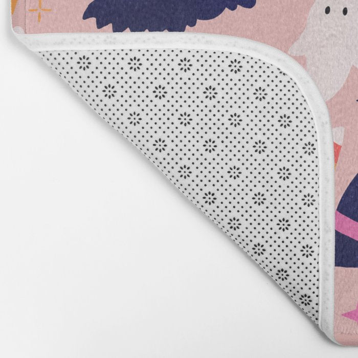 Pink Halloween essentials  Bath Mat Gallery Image 2