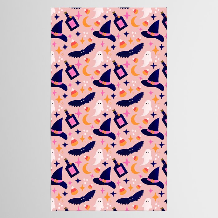 Pink Halloween essentials  Tablecloth Gallery Image 2