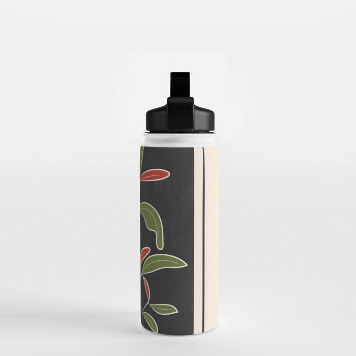 Abstract Plant 01 Water Bottle Gallery Image 2