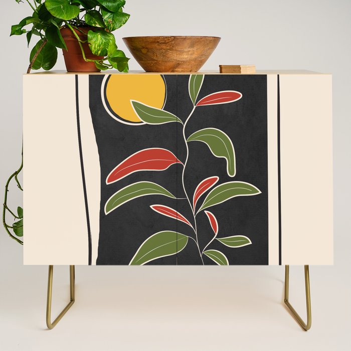 Abstract Plant 01 Credenza Gallery Image 1