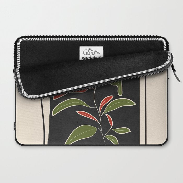 Abstract Plant 01 Laptop Sleeve Gallery Image 2
