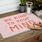 Be Kind To Your Mind Outdoor Rug Gallery Image 2