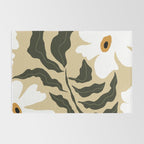 White daisy  Rug Gallery Image 2