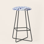 painted dots blue Stool Gallery Image 1