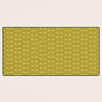 Dragonfly Pattern XV Chartreuse Green Desk Mat Gallery Image 3