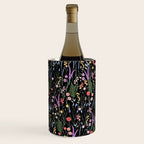 The meadows colorful floral pattern Wine Chiller Gallery Image 3