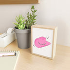 Cowboy Hat Print Pink Preppy Decor Aesthetic Mini Art Print Gallery Image 2