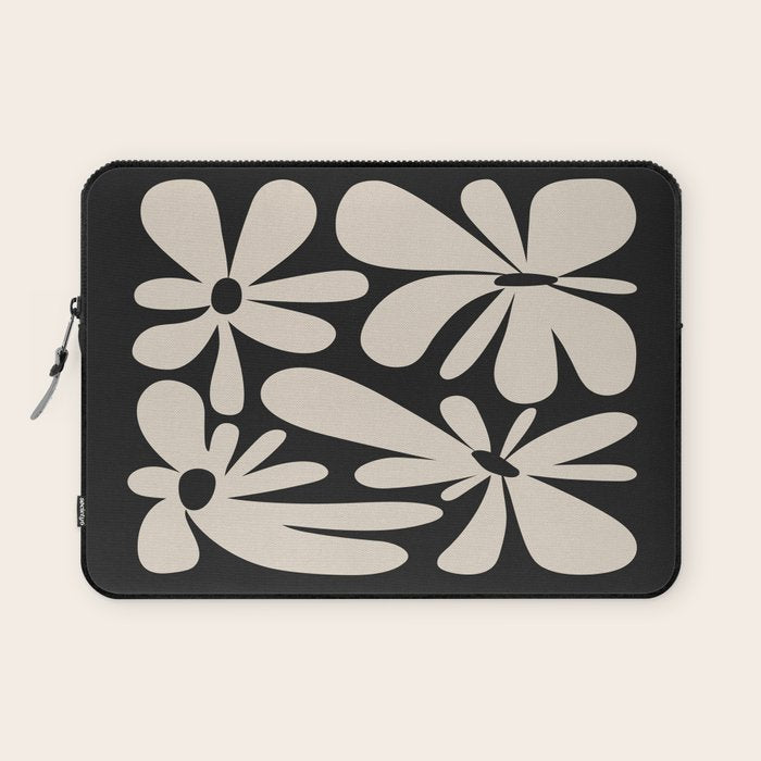 Bloom: Black & White Matisse Edition Laptop Sleeve Gallery Image 1