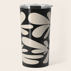 Bloom: Black & White Matisse Edition Travel Mug Gallery Image 1