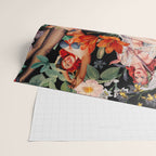 Floral and Pin-Up Girls III - Night Wrapping Paper Gallery Image 2
