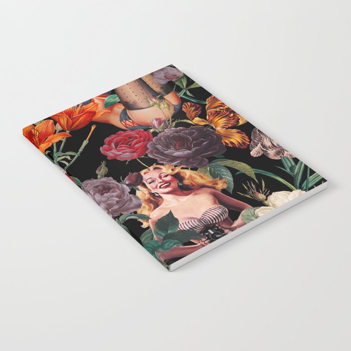 Floral and Pin-Up Girls III - Night Notebook Gallery Image 1